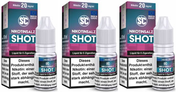 SC Nikotinsalz Shots 10ml 20mg/ml