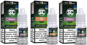 SC Liquid mit 18mg/ml Nikotin