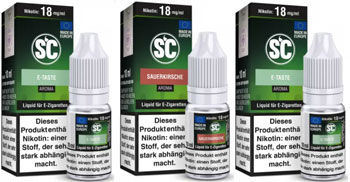 SC Liquid mit 3mg/ml Nikotin