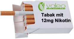Valeo Tabak mit 12mg Nikotin