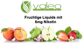 Valeo Frucht mit 6mg Nikotin