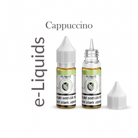 Nikotin Liquid Cappuccino mit 0mg