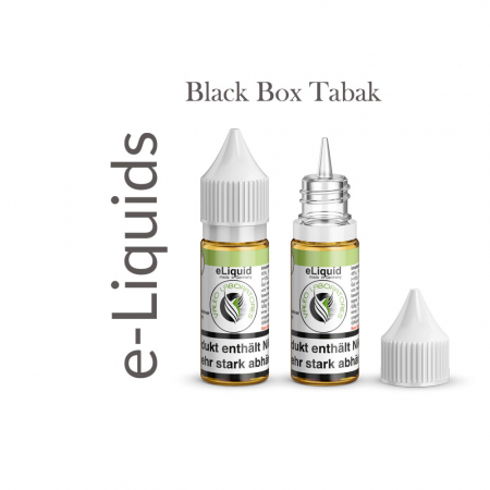 Nikotin Liquid Black Box Tabak mit 6mg