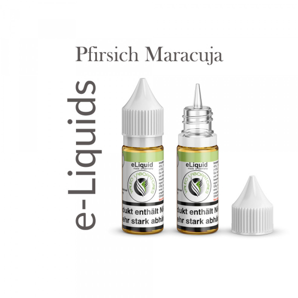 Nikotin Liquid Pfirsich-Maracuja mit 0mg