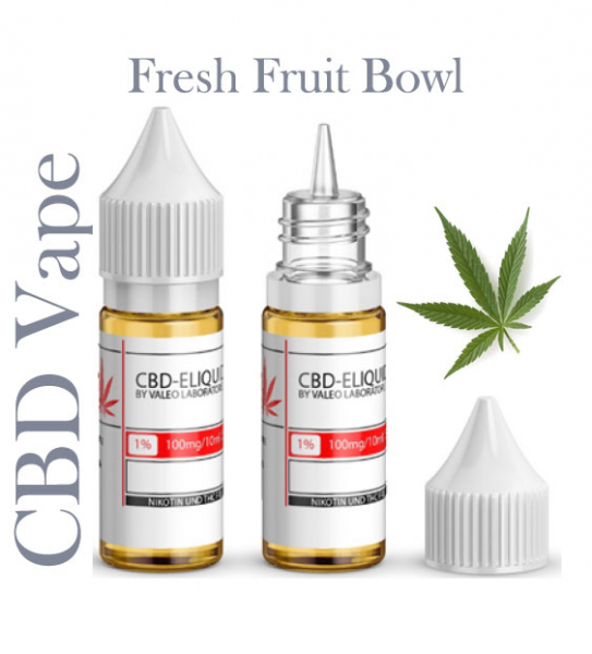 Valeo Liquid Fresh Fruit Bowl mit 100mg CBD