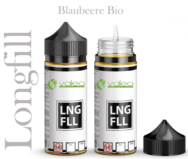 Longfill Aroma Valeo-Blaubeere Bio