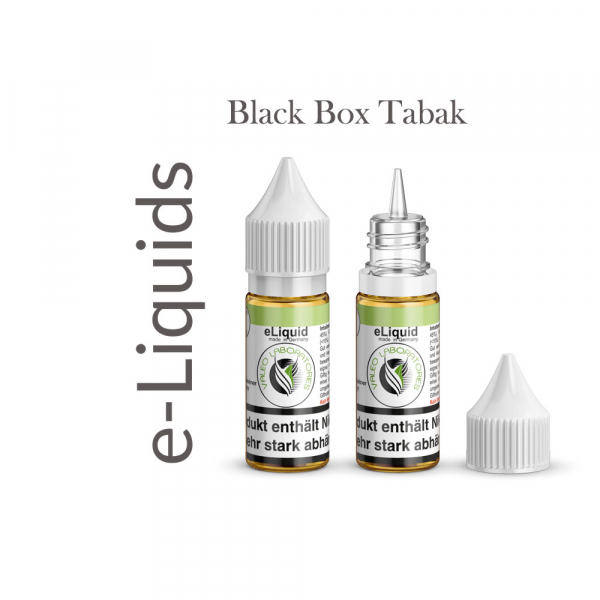 Nikotin Liquid Black Box mit 19mg