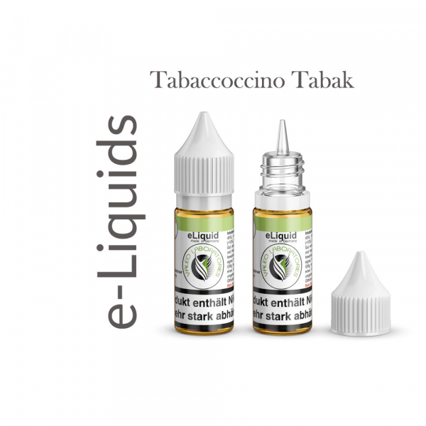 e-Liquid Tabaccocino mit 6mg Nikotin