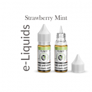 10ml e-Liquid Aroma Erdbeer-Minze mit 0 mg/ml Nikotin