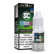 SC Liquid - Menthol-Kirsche E-Zigaretten Liquid 0 mg/ml
